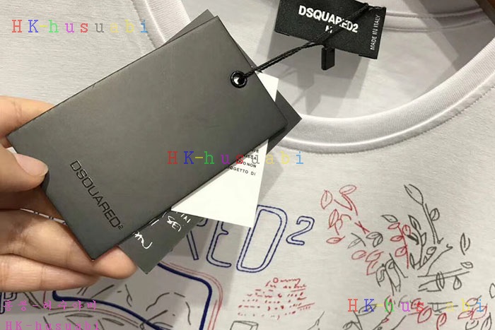 NEW 디스퀘어드 남성용 반팔티 DQ2701