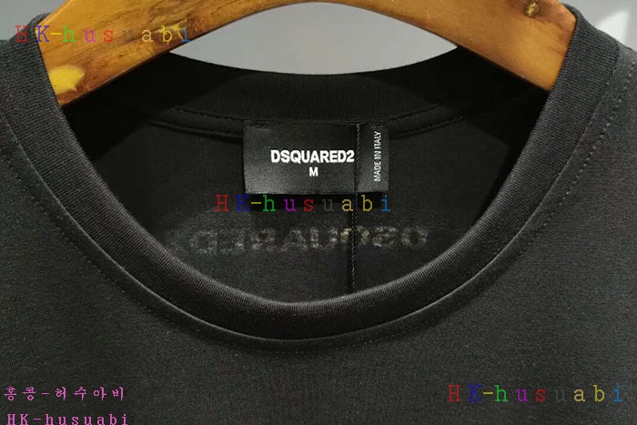 NEW 디스퀘어드 남성용 반팔티 DQ2708