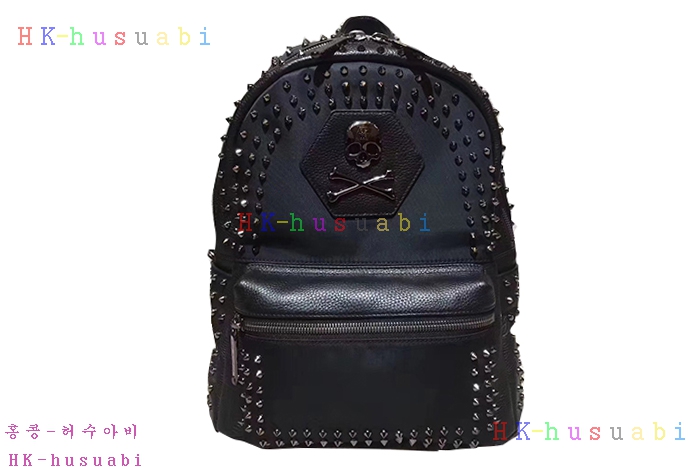 NEW 필립플레인  스터드백팩 PP95542