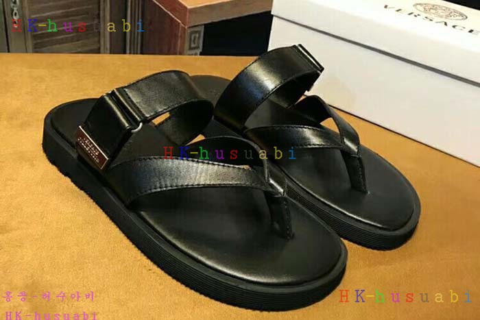 NEW  베르사체  남성용 슬리퍼 V47754
