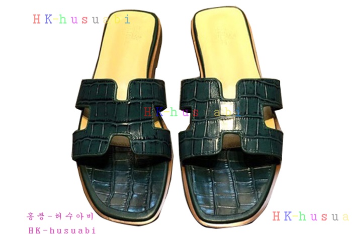 NEW 2018SS 에르메스 여성용 슬리퍼 H 366581-3