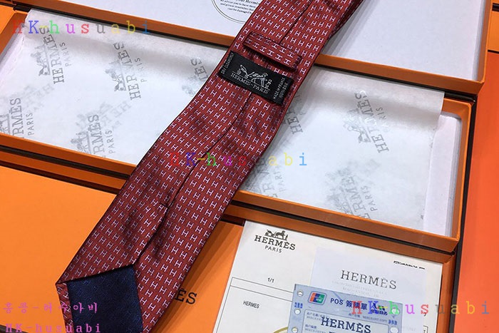 NEW 에르메스 넥타이 신상 H 1236661