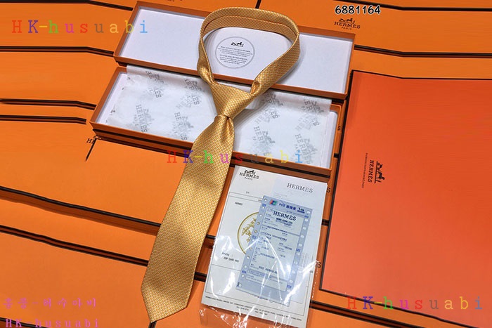 NEW 에르메스 넥타이 신상 H 1236666
