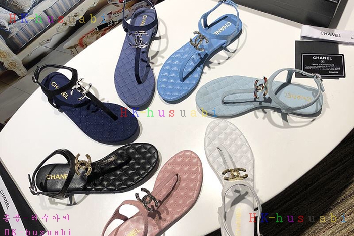 NEW 2018SS 샤넬 여성용 샌들 CH 1116616