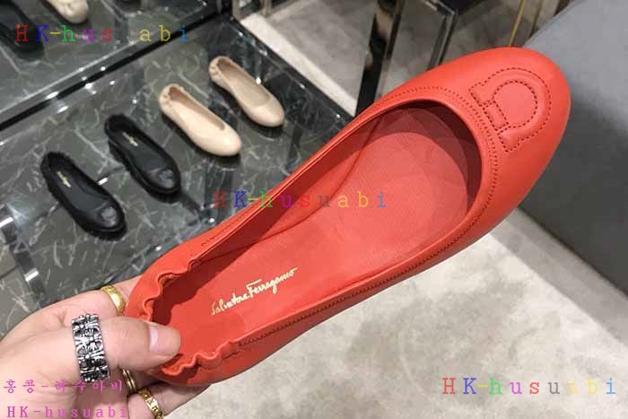 NEW 20188SS 페레가모 여성용 단화 F 111474