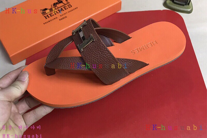NEW 에르메스 남여공용 슬리퍼 신상 H74778