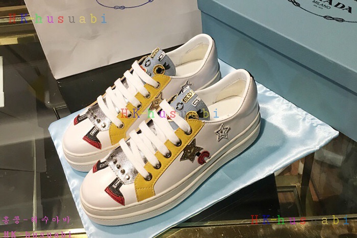 NEW  프라다 여성용 스니커즈 PR 474767