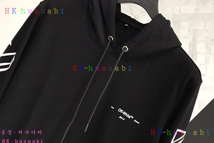 NEW 오프화이트 남성용 후드티 OF 65592