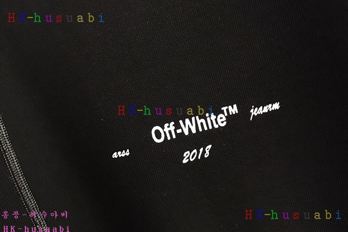 NEW 오프화이트 남성용 후드티 OF 65592