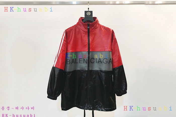 NEW 발렌시아가 리얼가죽 쟈켓 B 148844