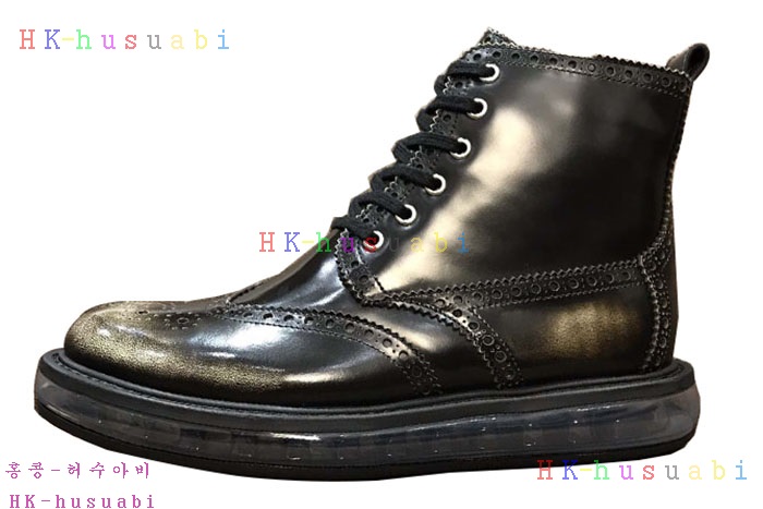 NEW 프라다 남성용 부츠 PR 640075