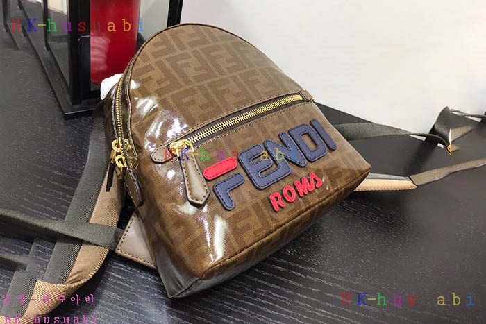 ★미러급★ 펜디 휠라 콜라보 캔버스 백팩 FD 8BZ036A5N7F1562
