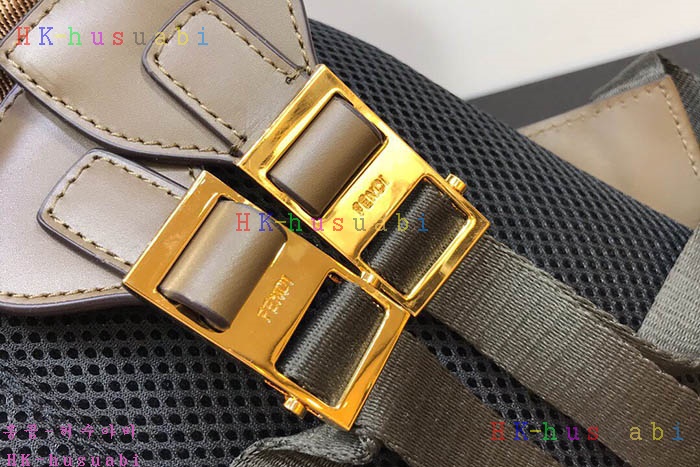 ★미러급★ 펜디 휠라 콜라보 캔버스 백팩 FD 8BZ036A5N7F1562