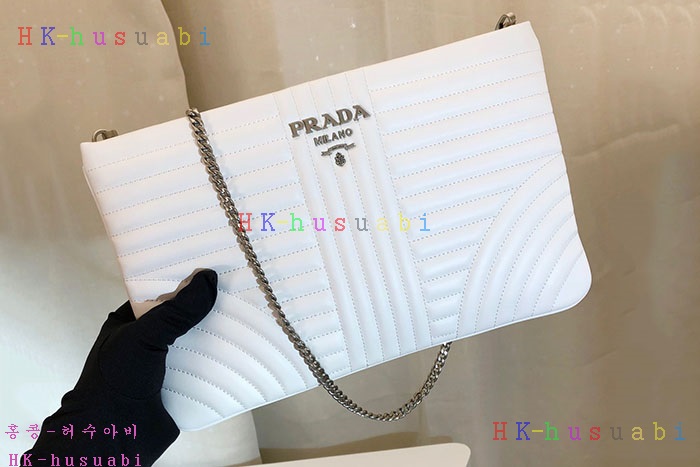 ★미러급★ 프라다 다이어그램 체인 클러치 P 1BF087-3