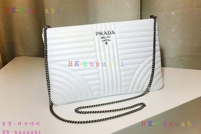 ★미러급★ 프라다 다이어그램 체인 클러치 P 1BF087-3