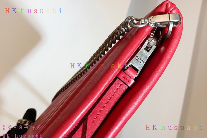 ★미러급★ 프라다 다이어그램 체인 클러치 P 1BF087-4