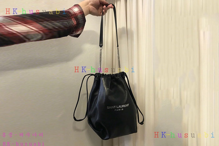 ★미러급★ 입생로랑 테디 가죽버킷백  SL 5384470Y