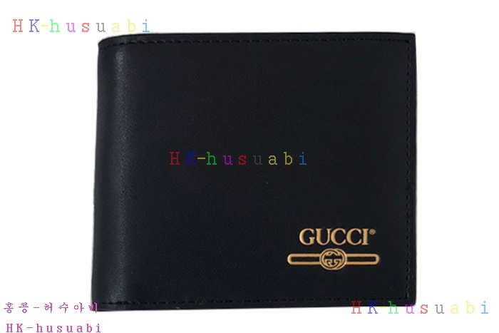 NEW 구찌 로고 레더 반지갑 GU 547585