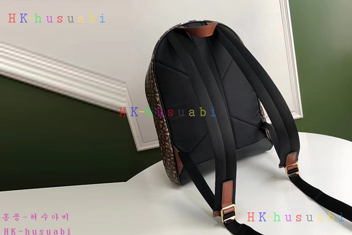★미러급★ 버버리 모노그램 스트라이프 캔버스 백팩 BB 325005