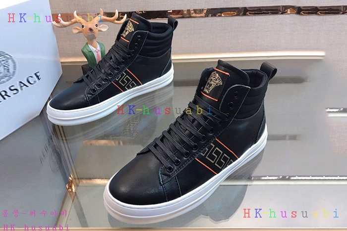 NEW 베르사체 남성용 신발 V 470003