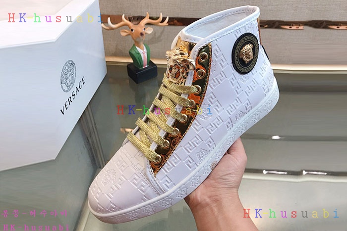 NEW 베르사체 남성용 신발 V 470013