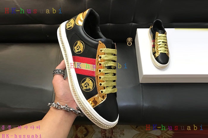 NEW 베르사체 남성용 신발 V 470038