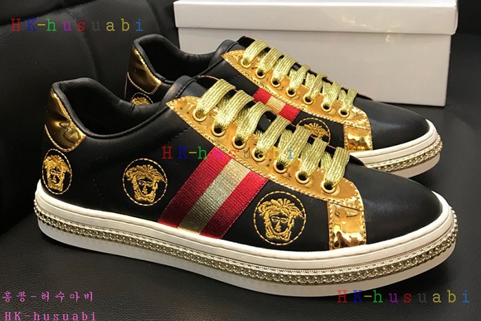NEW 베르사체 남성용 신발 V 470038
