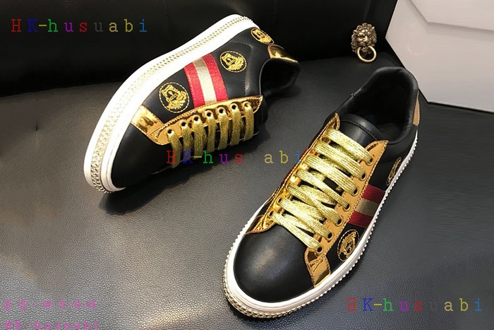 NEW 베르사체 남성용 신발 V 470038