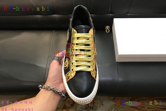NEW 베르사체 남성용 신발 V 470038
