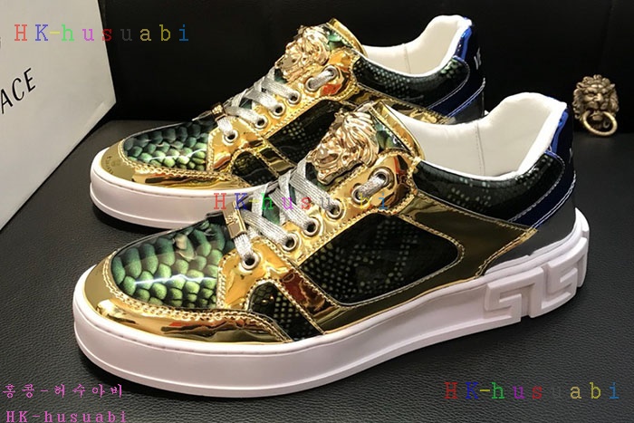 NEW 베르사체 남성용 신발 V 470041