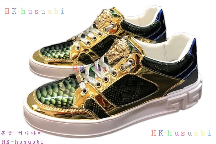 NEW 베르사체 남성용 신발 V 470041
