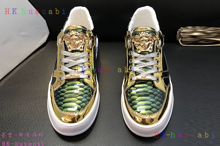 NEW 베르사체 남성용 신발 V 470041