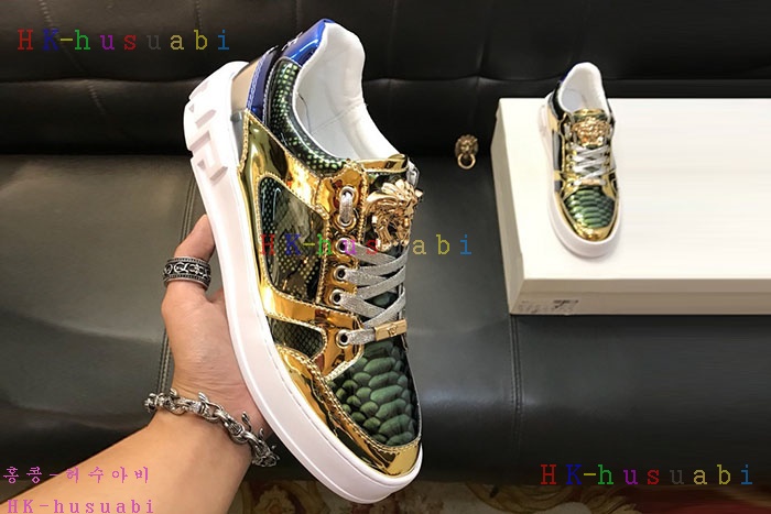 NEW 베르사체 남성용 신발 V 470041