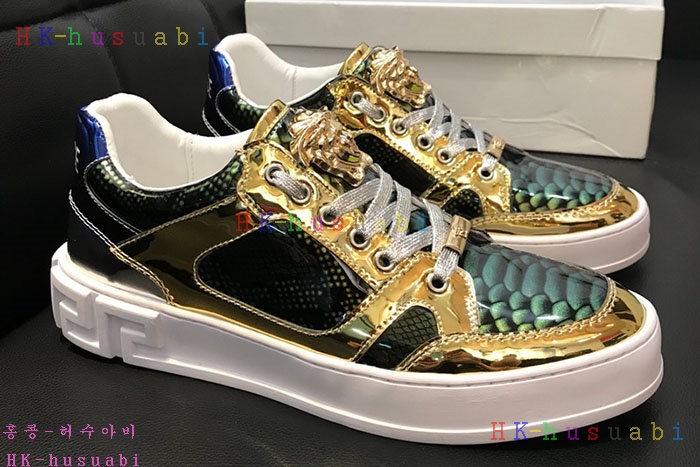 NEW 베르사체 남성용 신발 V 470041