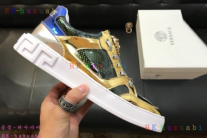 NEW 베르사체 남성용 신발 V 470041