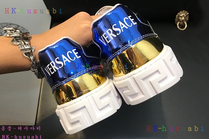 NEW 베르사체 남성용 신발 V 470042