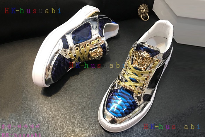 NEW 베르사체 남성용 신발 V 470042