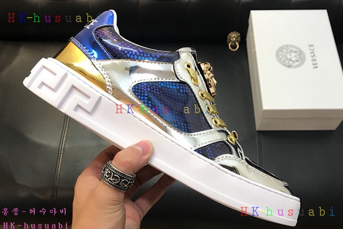 NEW 베르사체 남성용 신발 V 470042