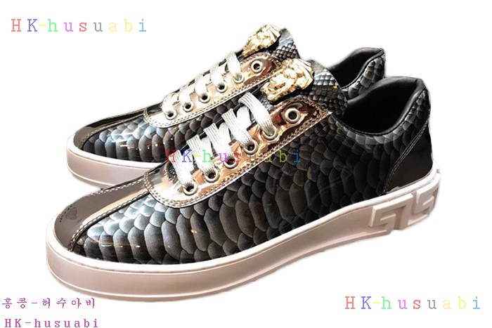NEW 베르사체 남성용 신발 V 470048