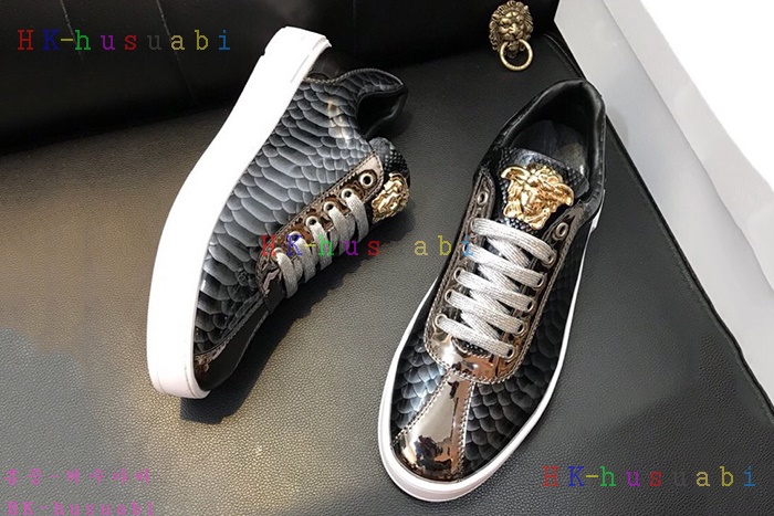 NEW 베르사체 남성용 신발 V 470048