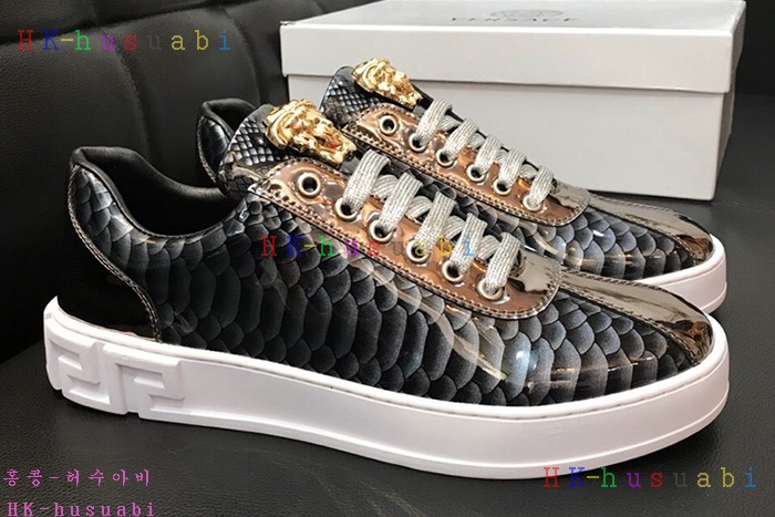 NEW 베르사체 남성용 신발 V 470048