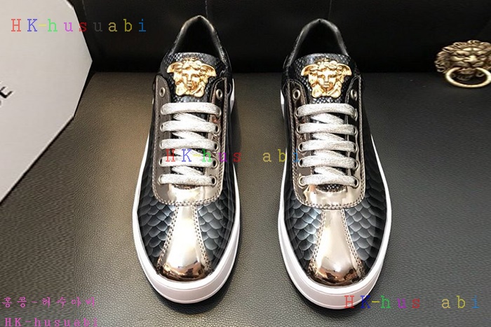 NEW 베르사체 남성용 신발 V 470048