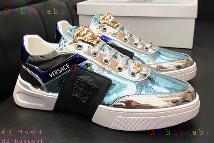 NEW 베르사체 남성용 신발 V 470052