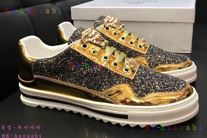 NEW 베르사체 남성용 신발 V 470053