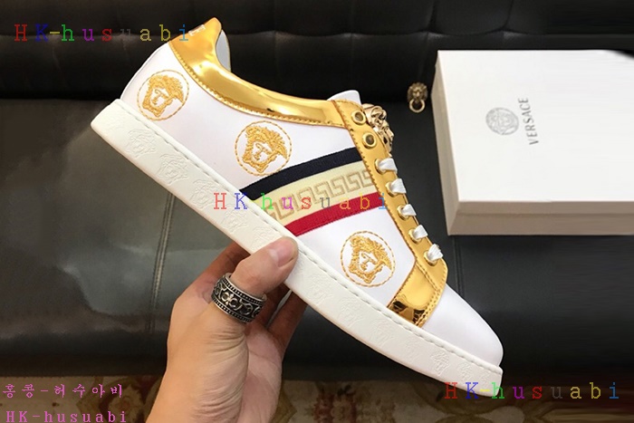 NEW 베르사체 남성용 신발 V 470056