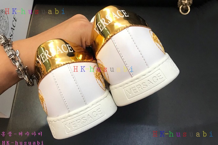 NEW 베르사체 남성용 신발 V 470056