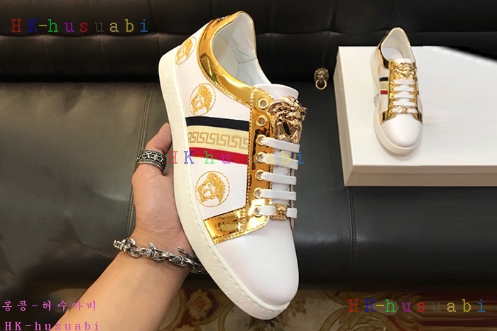NEW 베르사체 남성용 신발 V 470056