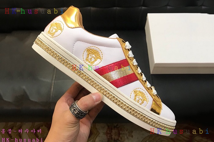 NEW 베르사체 남성용 신발 V 470059