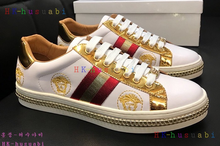 NEW 베르사체 남성용 신발 V 470059