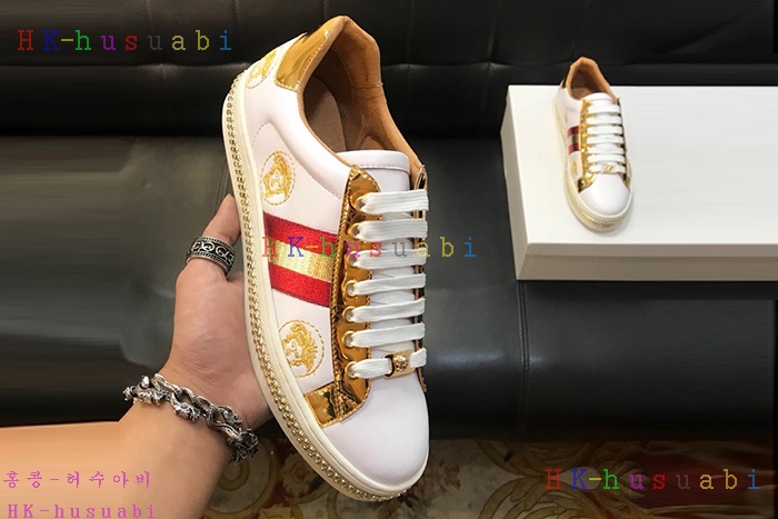 NEW 베르사체 남성용 신발 V 470059